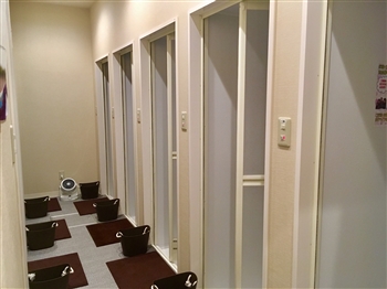 LAVA松山のシャワールーム